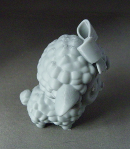 3D Prints - Schaap met Strik 1 (Meerdere Kleuren Mogelijk)