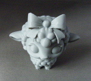 3D Prints - Schaap met Strik 1 (Meerdere Kleuren Mogelijk)