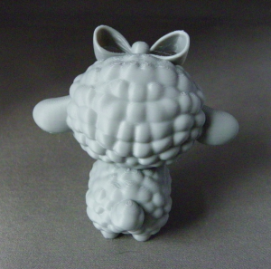 3D Prints - Schaap met Strik 1 (Meerdere Kleuren Mogelijk)