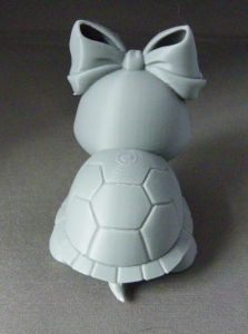 3D Prints - Schildpad met Strik 1 (Meerdere Kleuren Mogelijk)