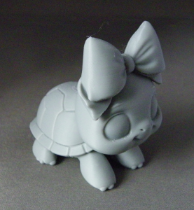 3D Prints - Schildpad met Strik 1 (Meerdere Kleuren Mogelijk)