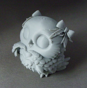 3D Prints - Uil met Hart 1 (Meerdere Kleuren Mogelijk)
