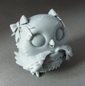 3D Prints - Uil met Hart 1 (Meerdere Kleuren Mogelijk)