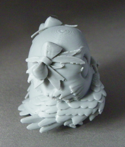 3D Prints - Uil met Hart 1 (Meerdere Kleuren Mogelijk)