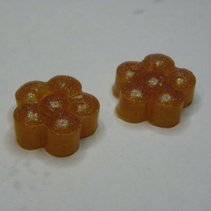 Handgemaakte Squishies met Geur - Bloemetje Squishy - Chocolade (1 Stuk)