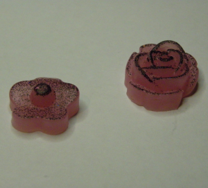 Handgemaakte Squishies met Geur - Bloemetjes Squishies - Chocolade 1 (2 Stuks)