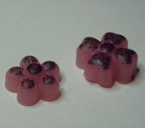 Handgemaakte Squishies met Geur - Bloemetjes Squishies - Chocolade 1 (2 Stuks)