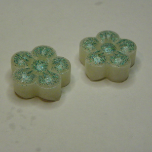 Handgemaakte Squishies met Geur - Bloemetjes Squishies - Limoen 1 (2 Stuks)