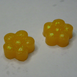 Handgemaakte Squishies met Geur - Bloemetjes Squishies - Mango