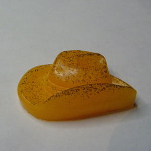 Handgemaakte Squishies met Geur - Cowboyhoed Squishy - Honing Perzik