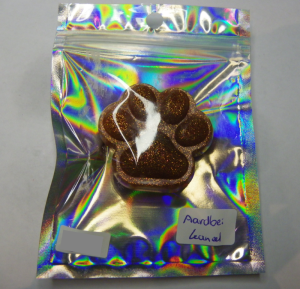 Handgemaakte Squishies met Geur - Dierenpoot Squishy - Aardbei Kaneel