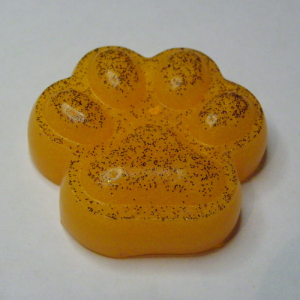 Handgemaakte Squishies met Geur - Dierenpoot Squishy - Honing Perzik