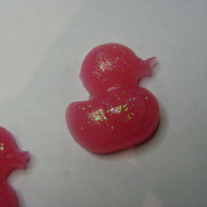 Handgemaakte Squishies met Geur - Eenden Squishies - Aardbei (2 Stuks)