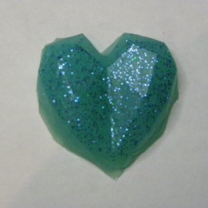 Handgemaakte Squishies met Geur - Harten Squishies - Groene Appel