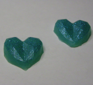 Handgemaakte Squishies met Geur - Harten Squishies - Groene Appel