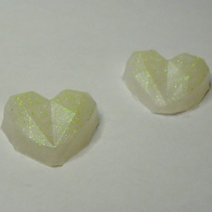 Handgemaakte Squishies met Geur - Harten Squishies - Honing Perzik