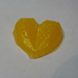 Handgemaakte Squishies met Geur - Hart Squishy - Mango (1 Stuk)