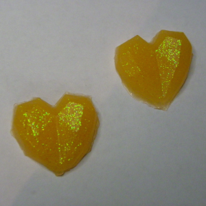 Handgemaakte Squishies met Geur - Harten Squishies - Mango