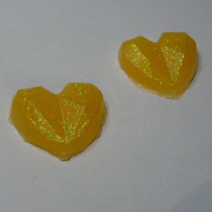 Handgemaakte Squishies met Geur - Harten Squishies - Mango