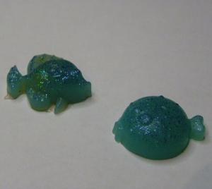 Handgemaakte Squishies met Geur - Zeedieren Squishies - Groene Appel (2 Stuks)
