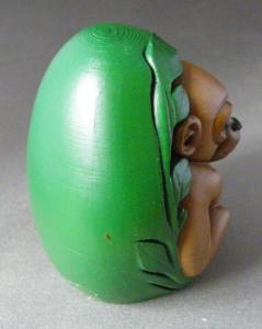 3D Prints - Aap in Ei 1 - Geschilderd