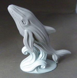 3D Prints - Walvis 1 - Geschilderd
