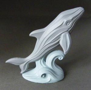 3D Prints - Walvis 1 - Geschilderd